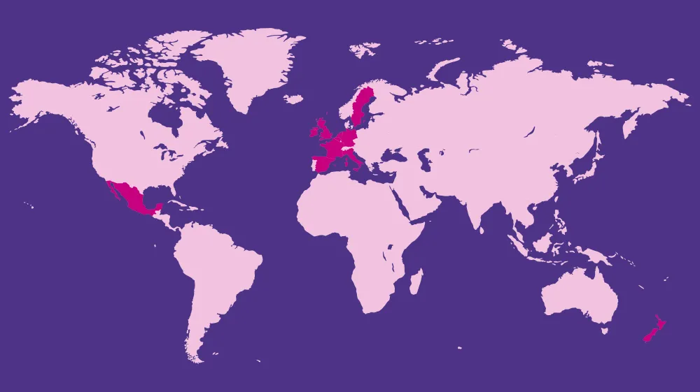 International gift vouchers for more than 10 countries