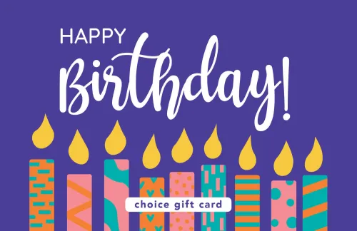 Happy Birthday Gift Card