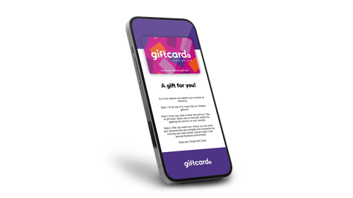 Change packaging for personal gift cards