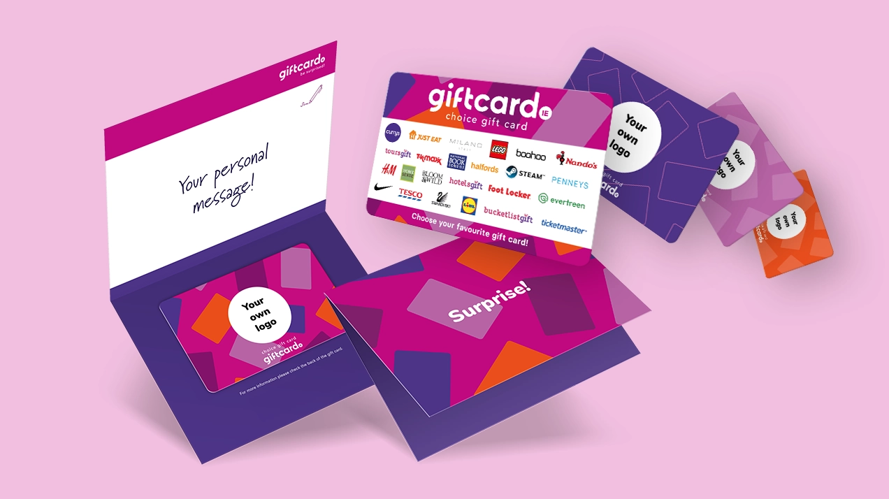 Discover personalised gift cards and corporate gifts at giftcard.ie. Enhance your business gifting!