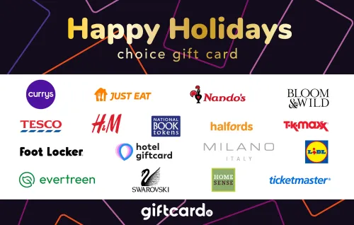 All-in-1 Happy Holidays Choice Gift Card