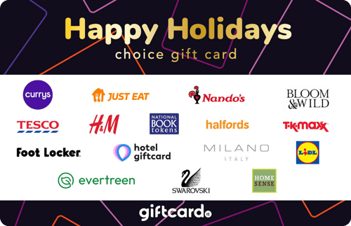 Happy Holidays Choice Gift Card