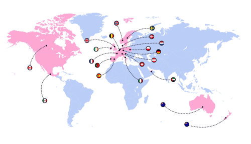 International gift vouchers for more than 20+ countries