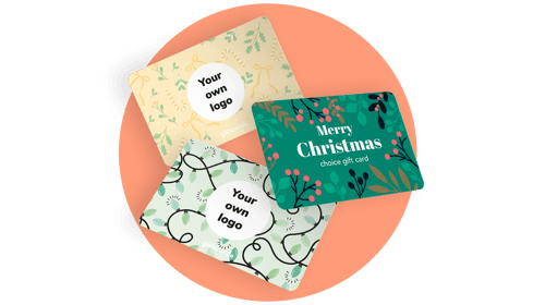 Personalise your gift cards
