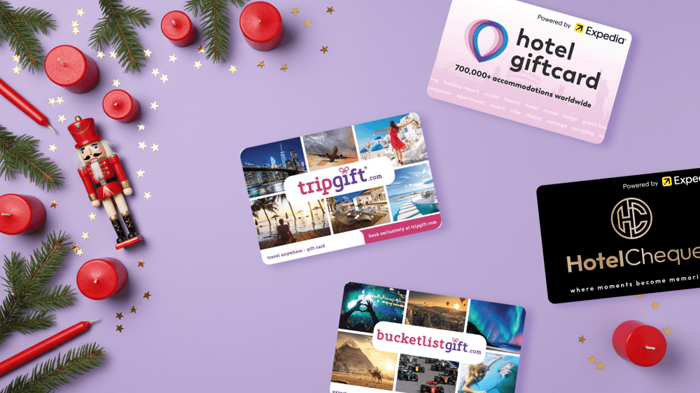 Christmas gift vouchers for a night away or a day out